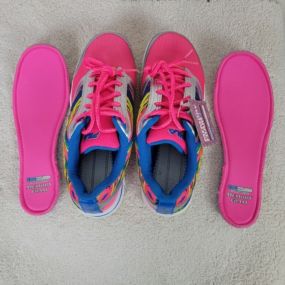 Fila Multi Color Women's Tempera Cool Max Memory Road Running Sneaker Sz 9.5 NEW - Picture 4 of 12